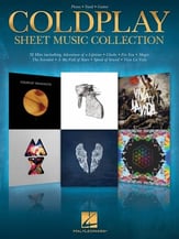 Coldplay Sheet Music Collection piano sheet music cover